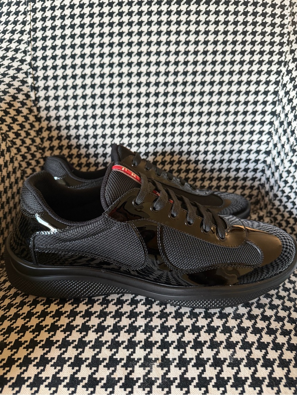 Prada Black Patent - BRAND NEW IN BOX! Never Worn! ONLY Sz. 14 ON THE MARKET! - Picture 5 of 9